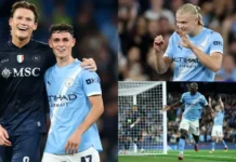 Man City player ratings vs Napoli: Jeremy Doku dazzles as Phil Foden continues renaissance while Erling Haaland scores AGAIN in battling win over 10-man Serie A giants