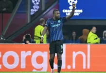 Sundulan Marcus Thuram Bungkam Ajax Di Amsterdam