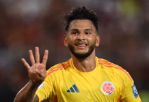 “Dilema penyerang tengah Kolombia.”