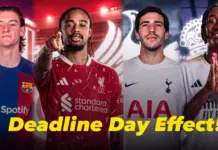 Deadline Day Effect! Deretan Transfer Panas Guncang Bursa Eropa Jelang Penutupan Musim Panas 2026 Bradley Barcola, Anthony Gordon, Sandro Tonali, dan Yan Diomande dengan jersey klub baru pada bursa transfer musim panas 2026